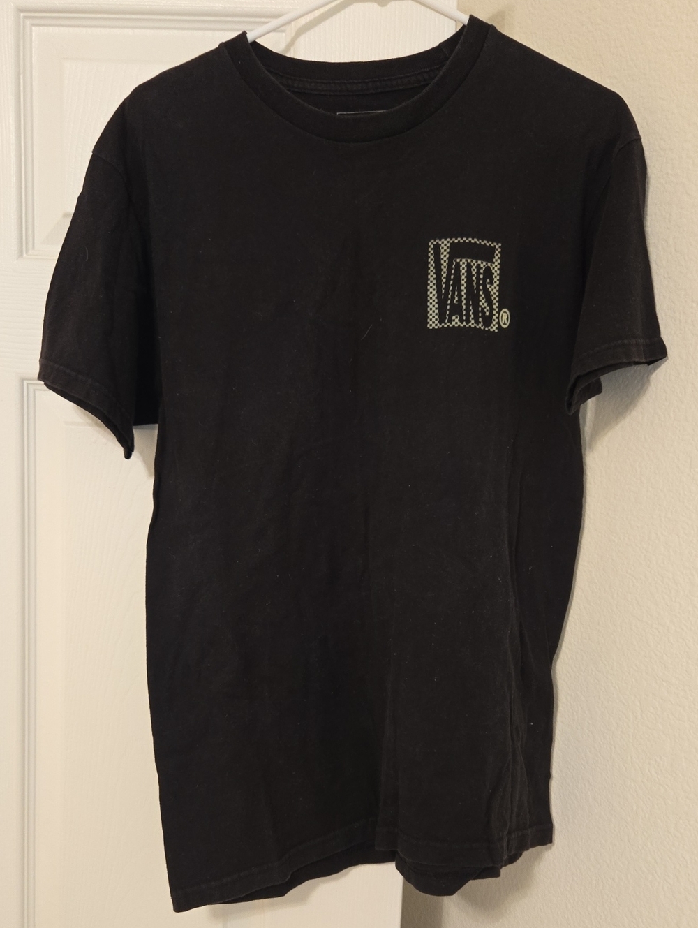 Vans Men Black T Shirt Classic Fit Size M